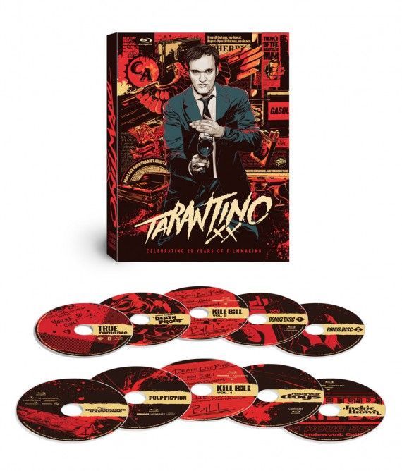 Tarantino XX Blu-Ray Collection Art