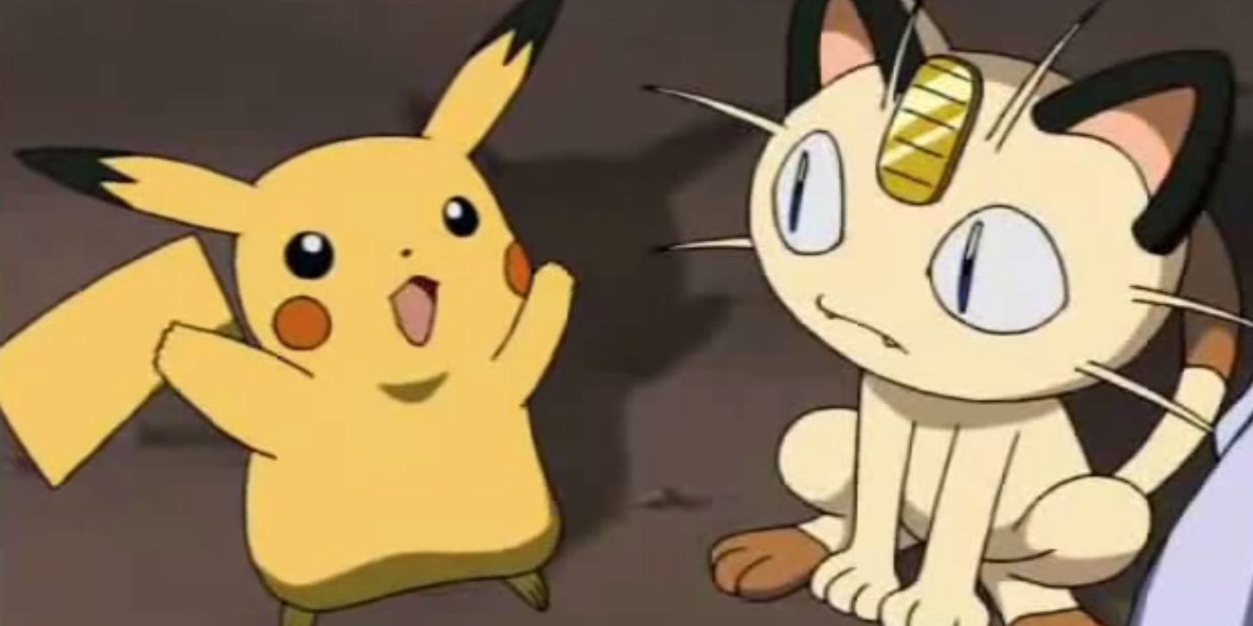 Pokemon Team Rocket Pikachu and Meowth