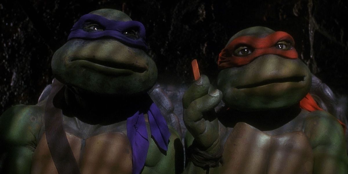 Teenage Mutant Ninja Turtles 1990 Movie TMNT Donatello Michelangelo