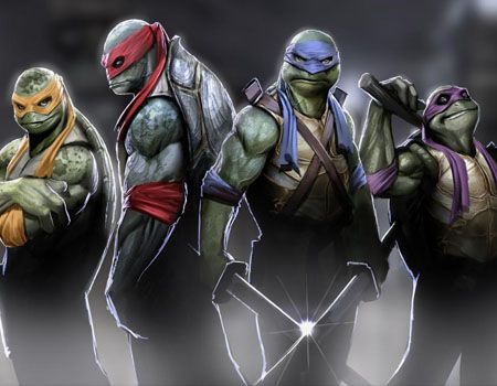 Teenage Mutant Ninja Turtles - Michaelangelo, Raphael, Leonardo, Donatello