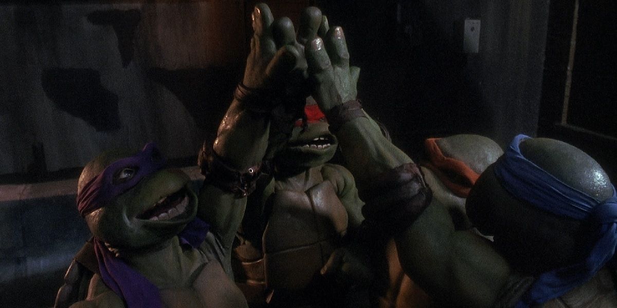 Teenage Mutant Ninja Turtles TMNT 1990 Movie Leonardo Raphael Donatello Michelangelo