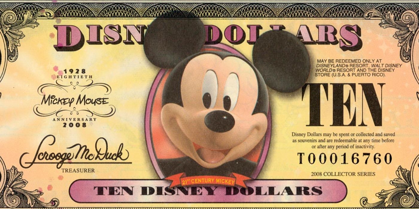 Ten Disney Dollars