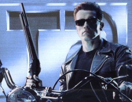 Arnold Schwarzenegger in Terminator 2