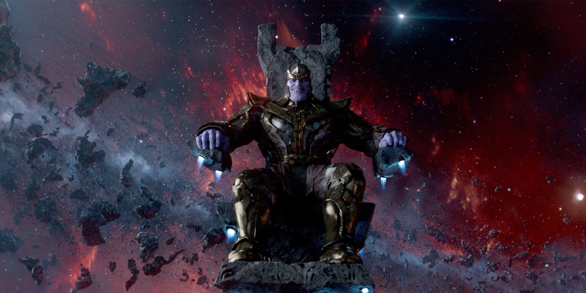 Thanos in his Throne