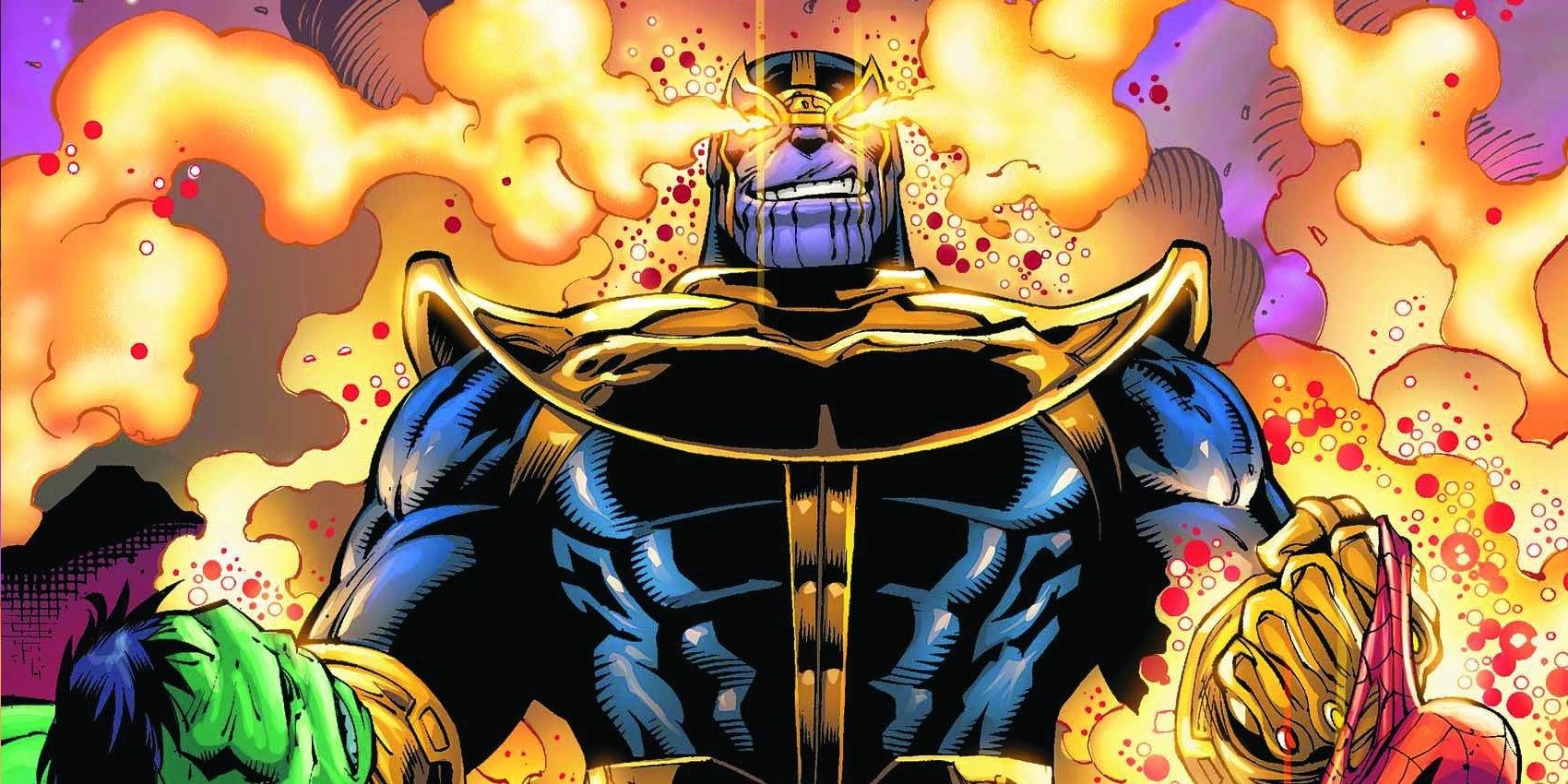 Thanos weilding Cosmic Power