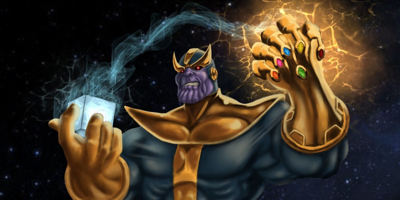 Thanos Cube Infinity Gauntlet