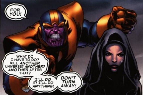Thanos Death Marvel Comics