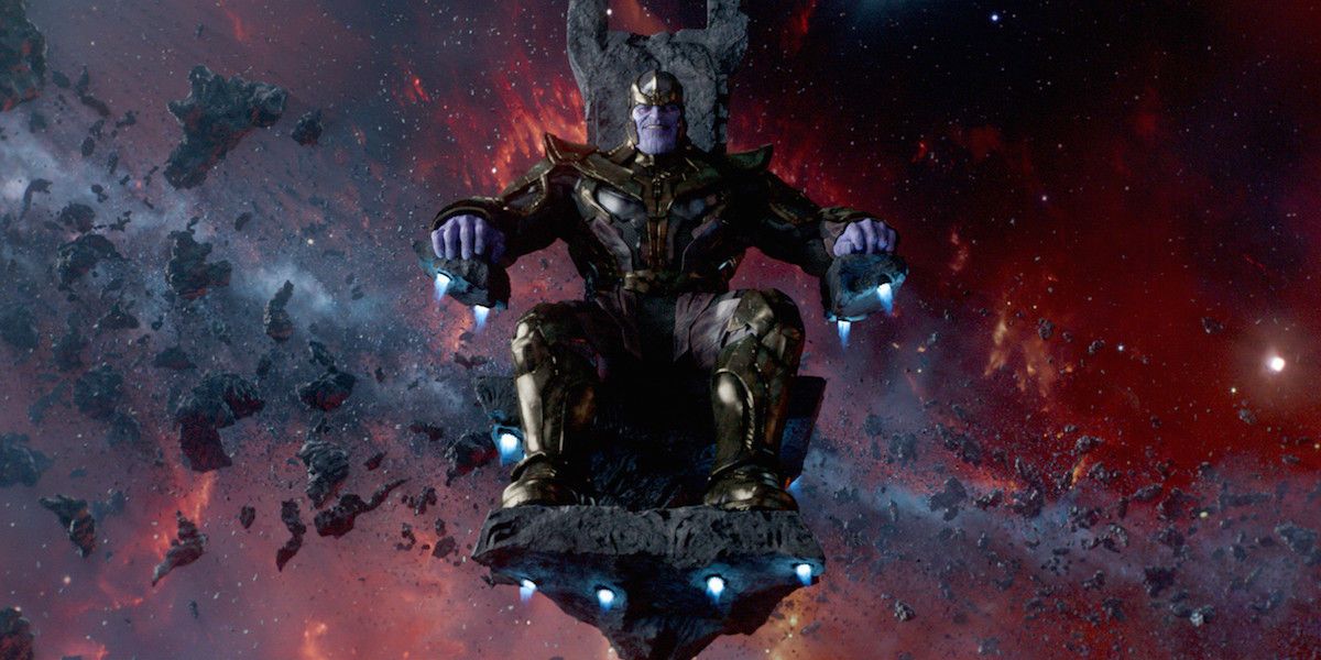 Thanos Guardians of the Galaxy