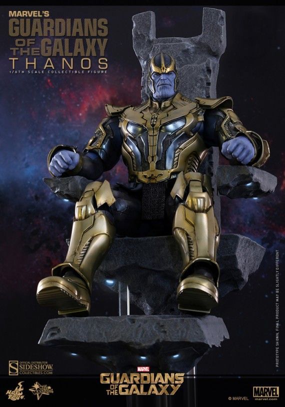 Thanos Throne (Guardians of the Galaxy) - Hot Toys Sideshow Collectibles