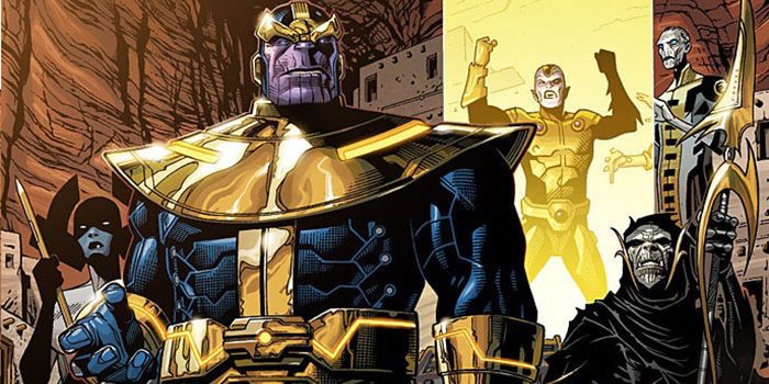 Thanos and Black Order - Infinity