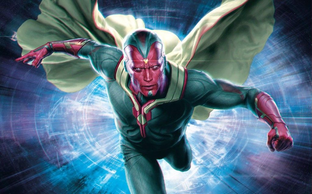 The Avengers 2: Age of Ultron Promo Art - Vision Phasing