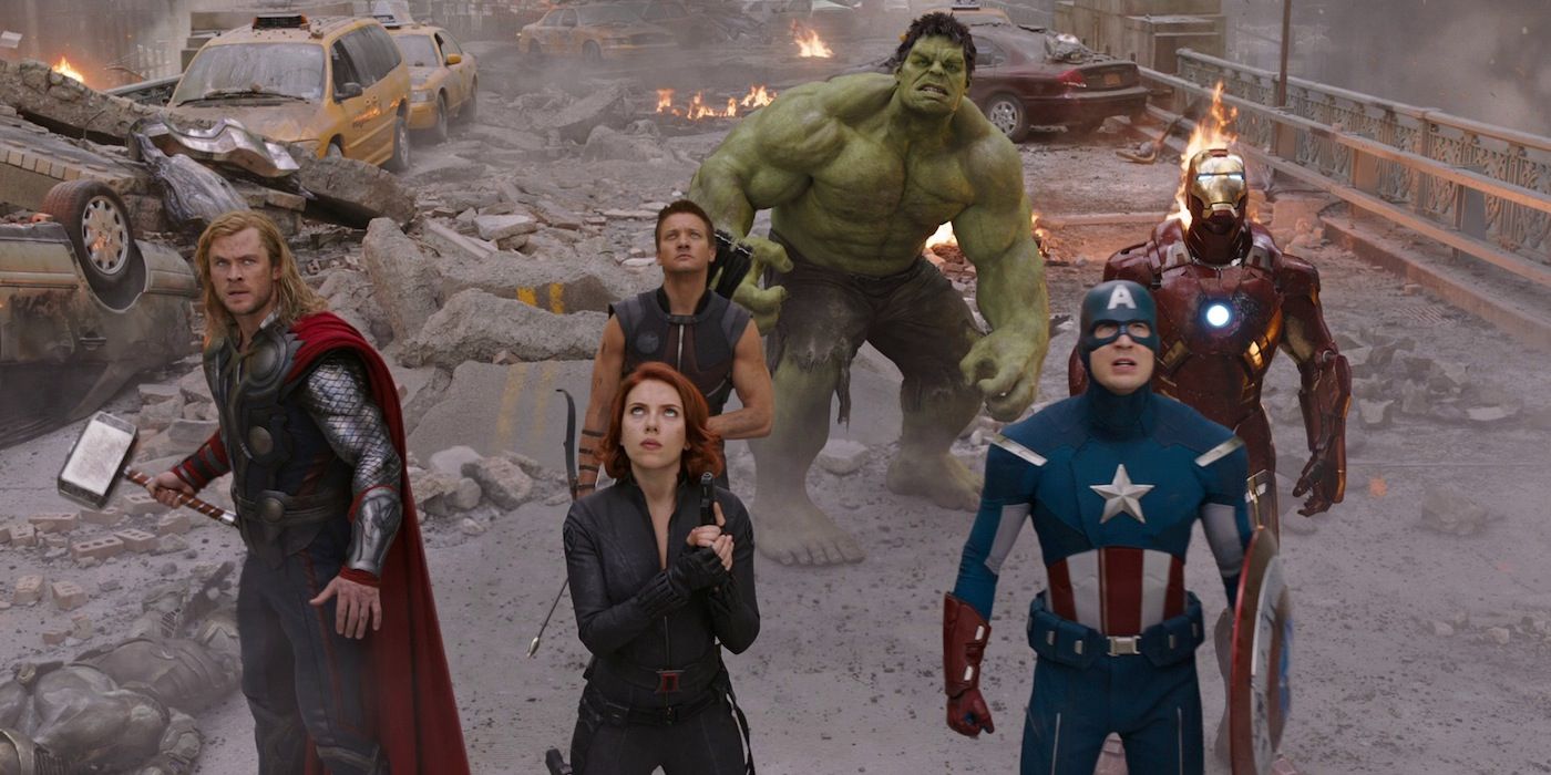 The Avengers 2012 line-up