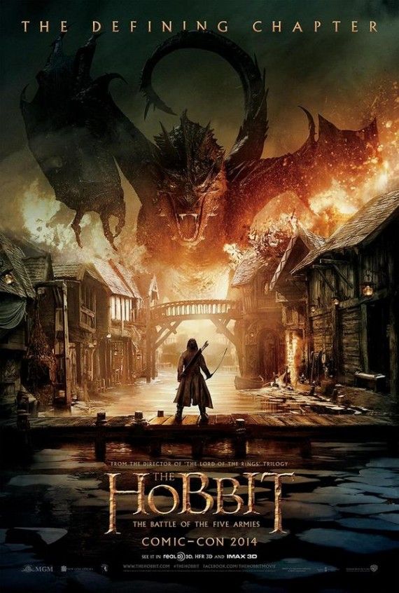 ‘Hobbit: The Battle of Five Armies’ Comic-Con 2014 Poster