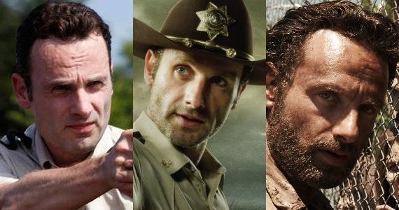 The Beard of Rick Grimes - a triptych