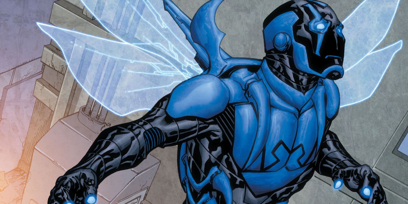 The Blue Beetle in Possession of the Scarab