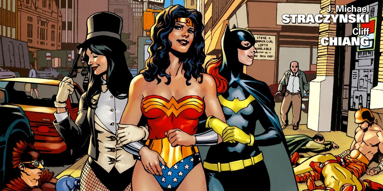 Batgirl and Wonder Woman in The Brave and the Bold &quot;Ladies Night&quot;