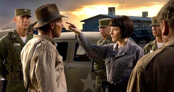 Harrison Ford and Cate Blanchett in Indiana Jones and Kingdom of the Crystal Skull