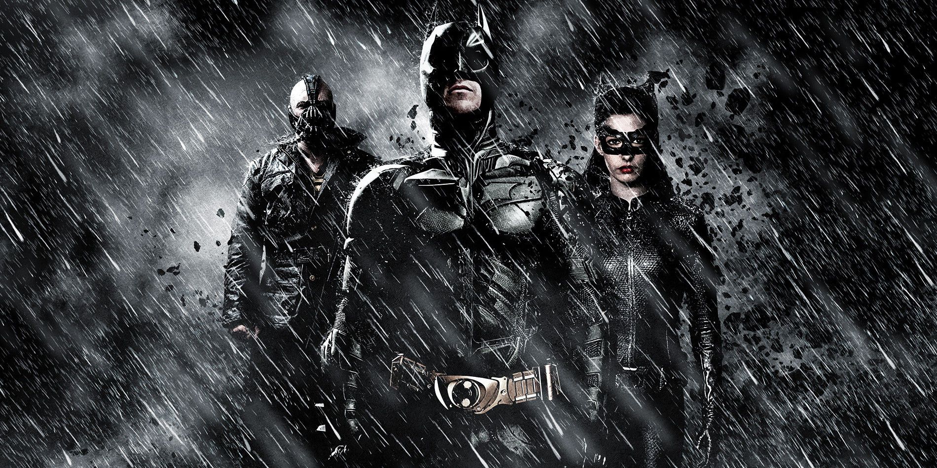 The Dark Knight Rises Rain Poster