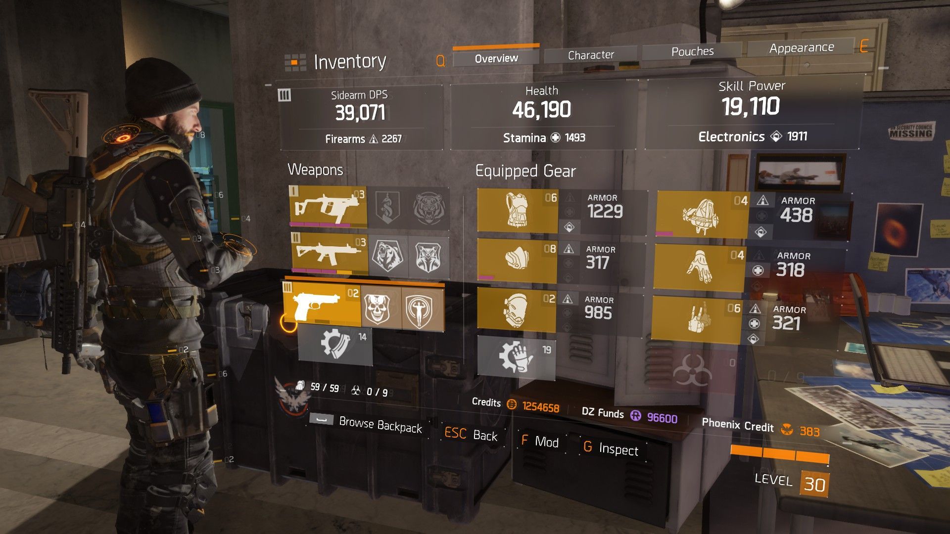 The Division High-End Loadout