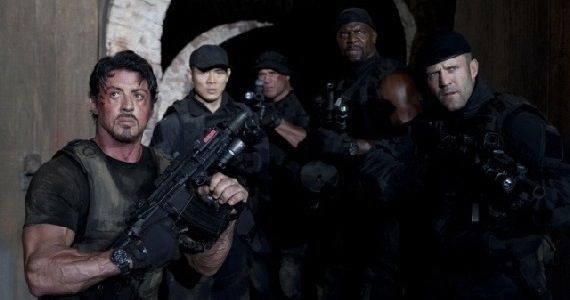 The Expendables crew