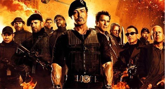 The Expendables 2 science fiction