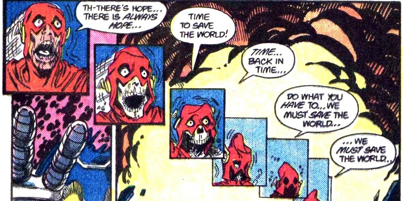 The Flash dies in Crisis On Infinite Earths.