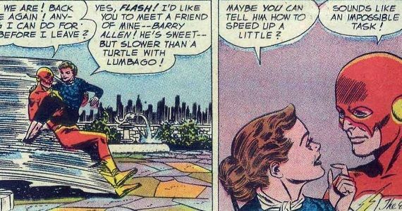 The Flash Barry Allen Iris West