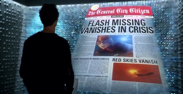 The Flash Wells Future Newspaper Theory