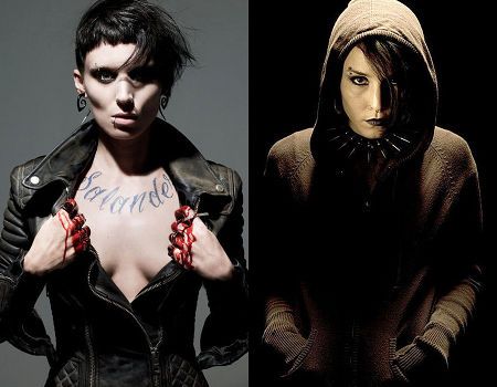 The Girl With the Dragon Tattoo Rooney Mara Noomi Rapace