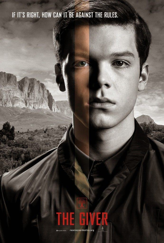 The Giver - Cameron Monaghan character poster