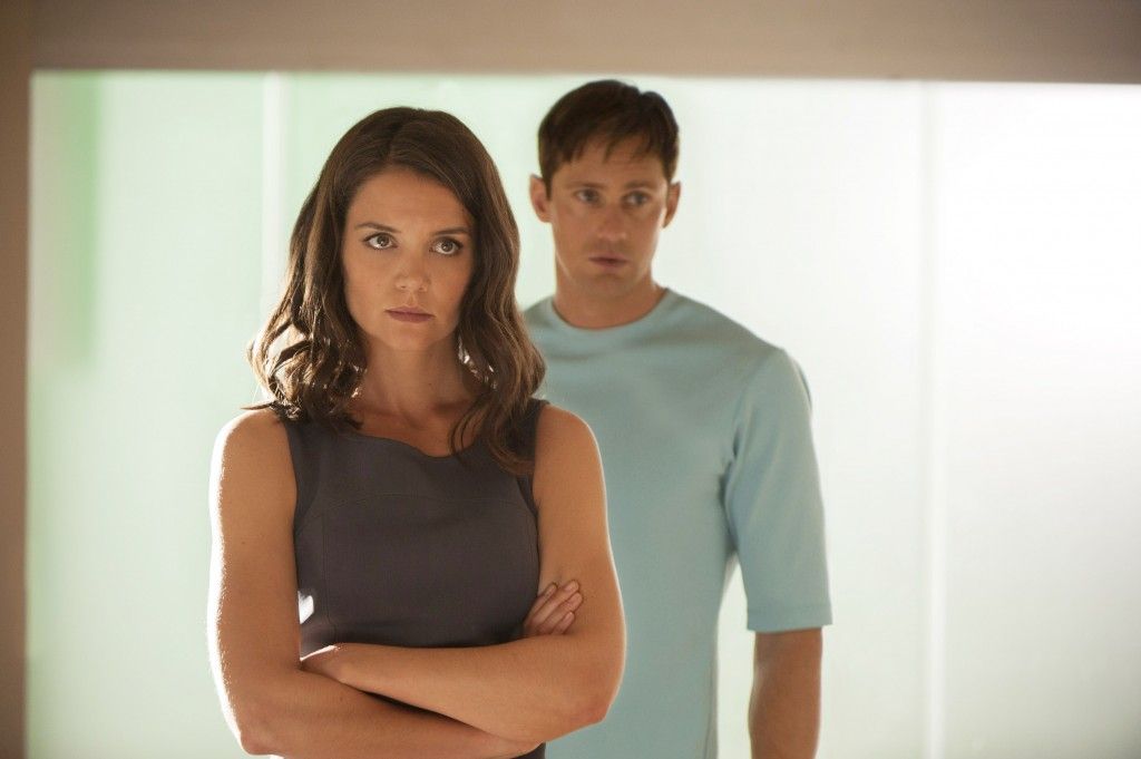 The Giver - Katie Holmes and Alexander Skarsgard