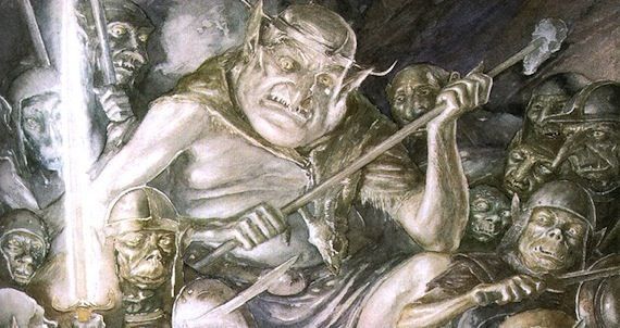 The Goblin King from Tolkiens The Hobbit