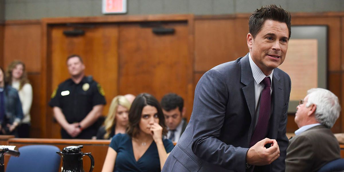 The Grinder wins the case Rob Lowe in The Grinder finale Full Circle
