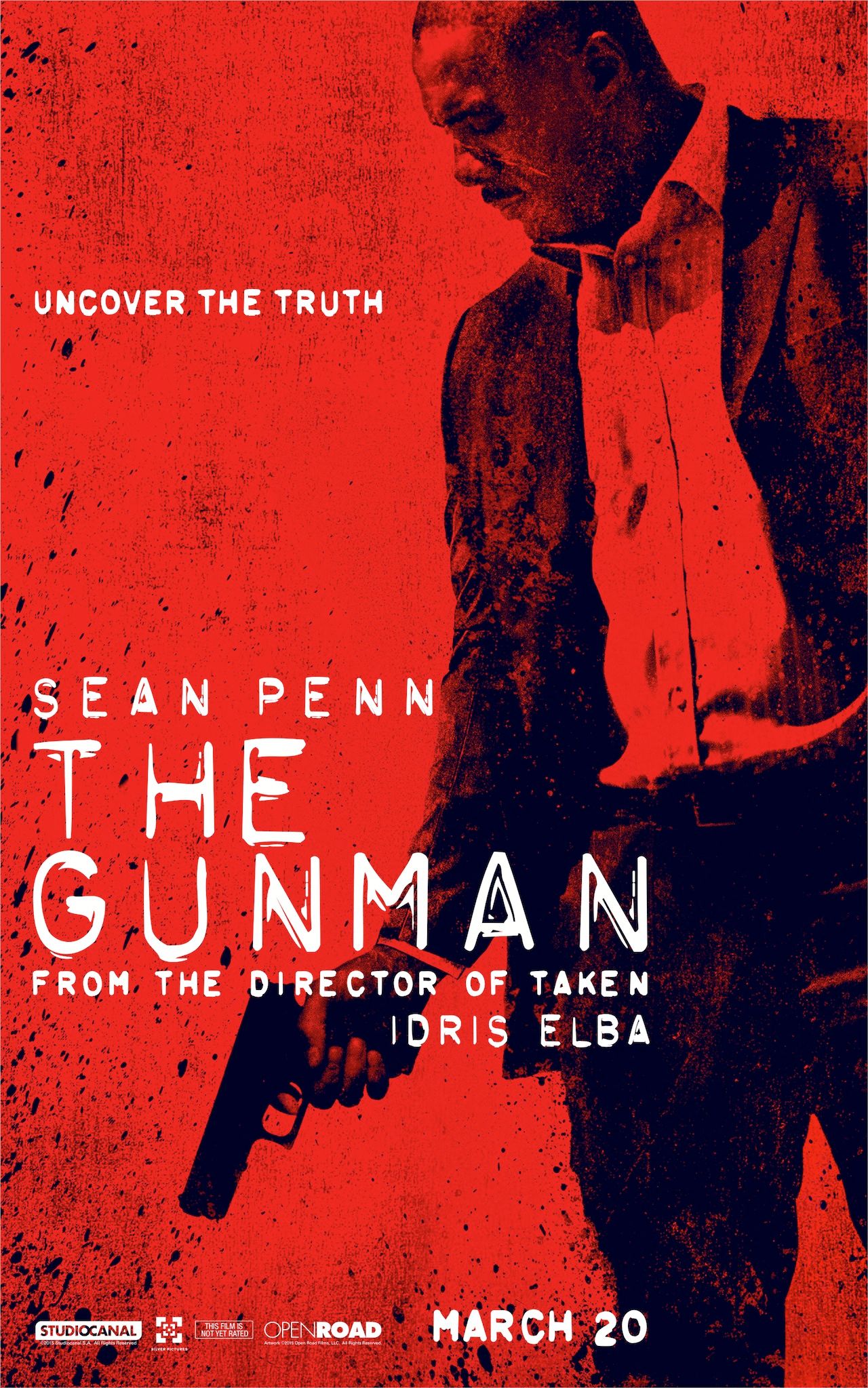 The Gunman Poster - Idris Elba