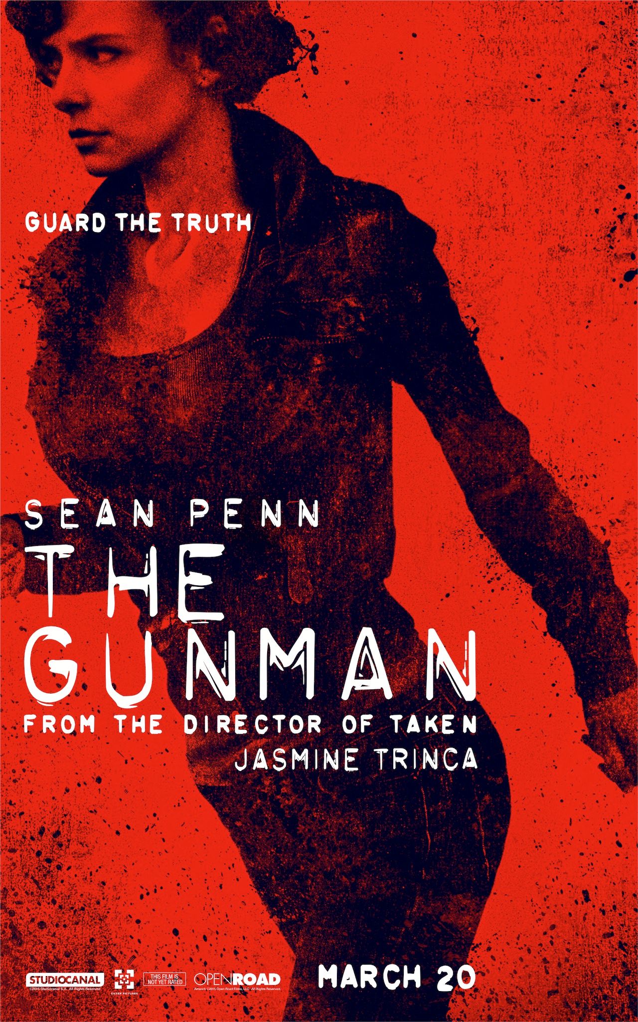 The Gunman Poster - Jasmine Trinca