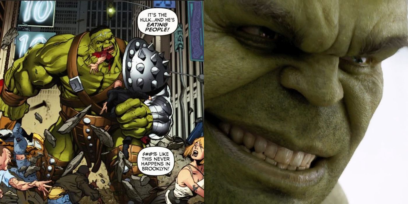The Hulk Eating People