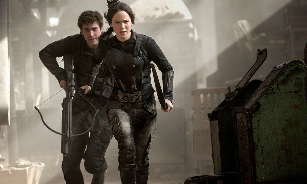 The Hunger Games Mockingjay Part 1 - Katniss and Gale