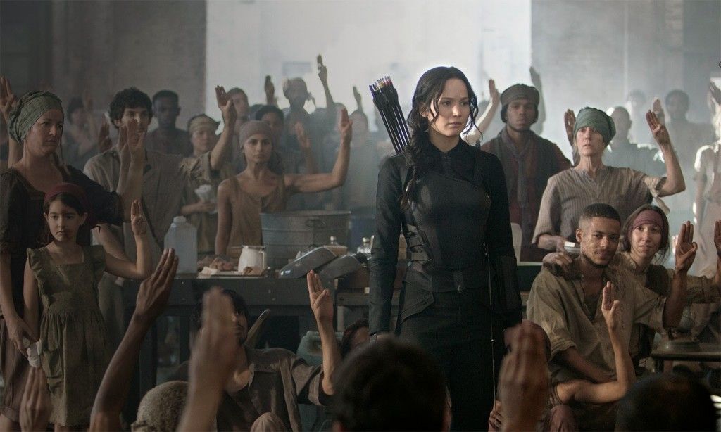 The Hunger Games Mockingjay Part 1 - Katniss in District 13