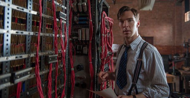 Benedict Cumberbatch, Keira Knightley and Matthew Goode in 'The Imitation Game'