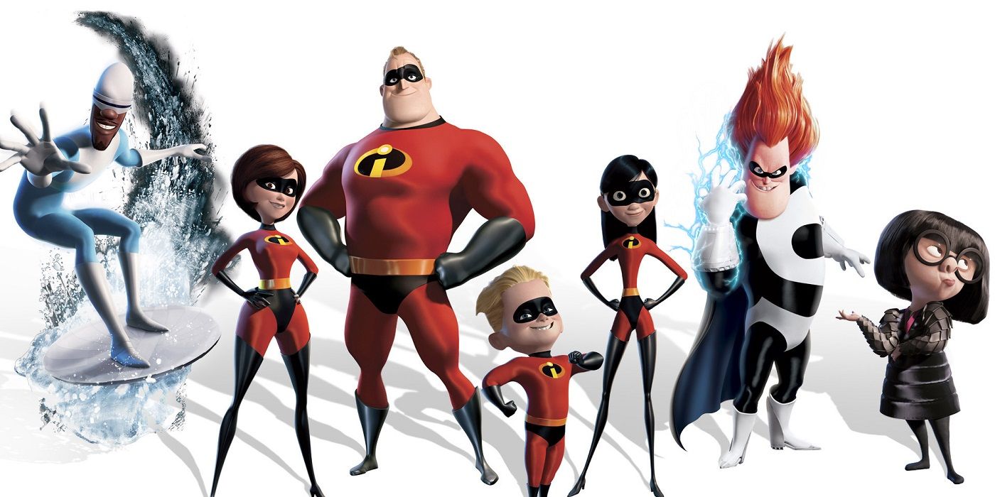 The Incredibles Pixar superhero movie