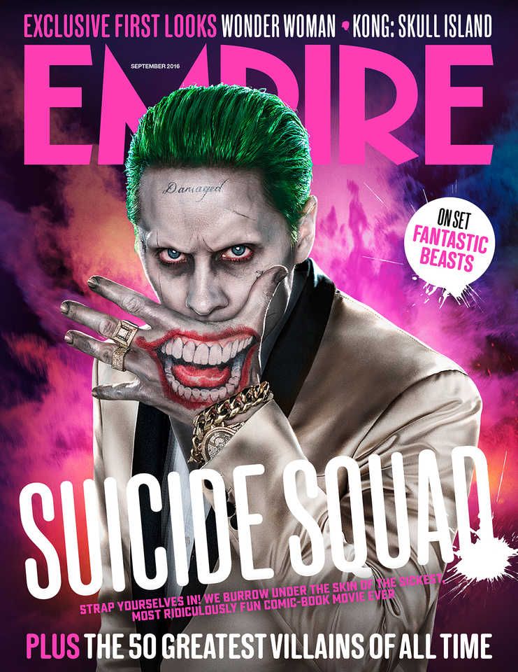 Jared Leto The Joker Empire Newsstand SDCC Suicide Squad Cover