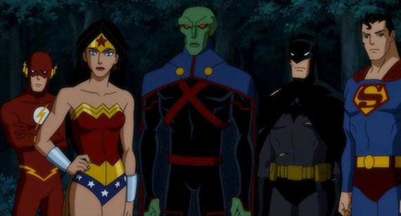 kevin conroy tim daly michael rosenbaum and nathan fillion in justice league doom (review)