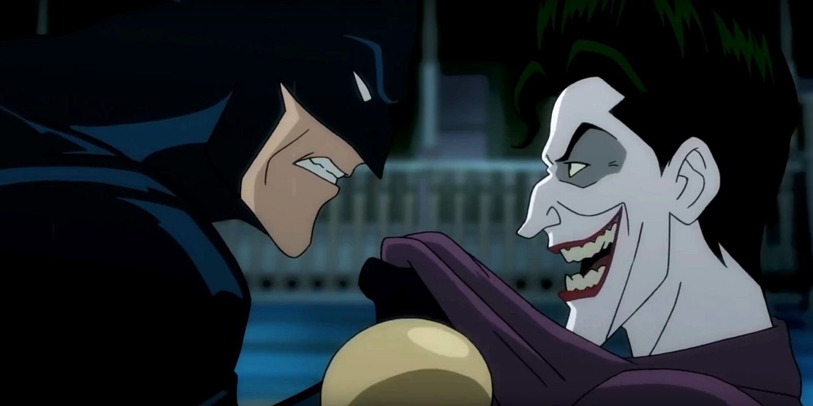 The Killing Joke - Batman threatens the Joker