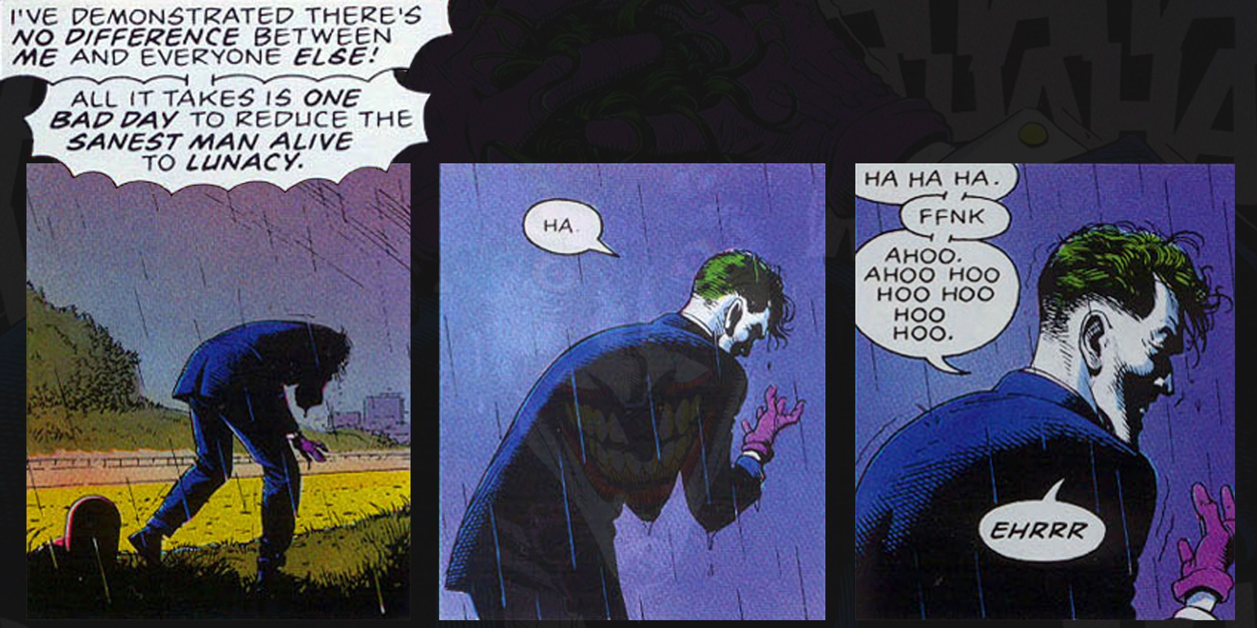 The Killing Joke &quot;One Bad Day&quot; quote