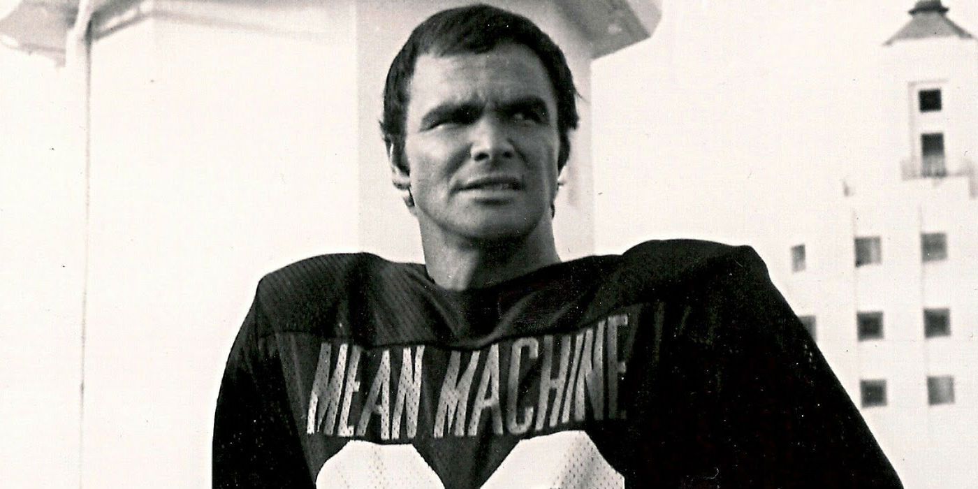 Burt Reynolds looking mean in The Longest Yard