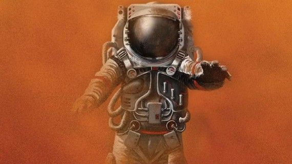 The Martian - Andy Weir Novel Cover