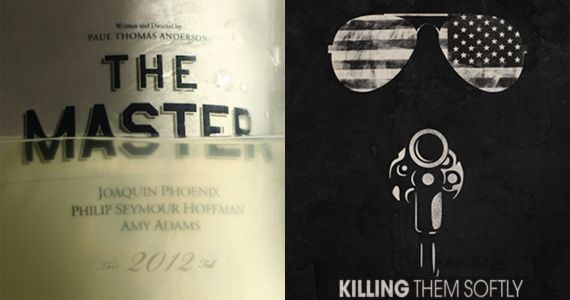 The Master and Killng Them Softly Release Dates