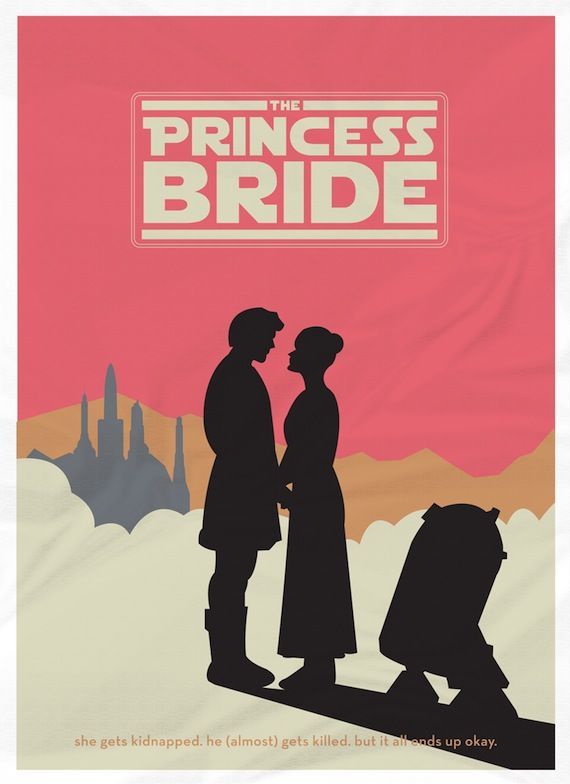 The Princess Bride Star Wars poster