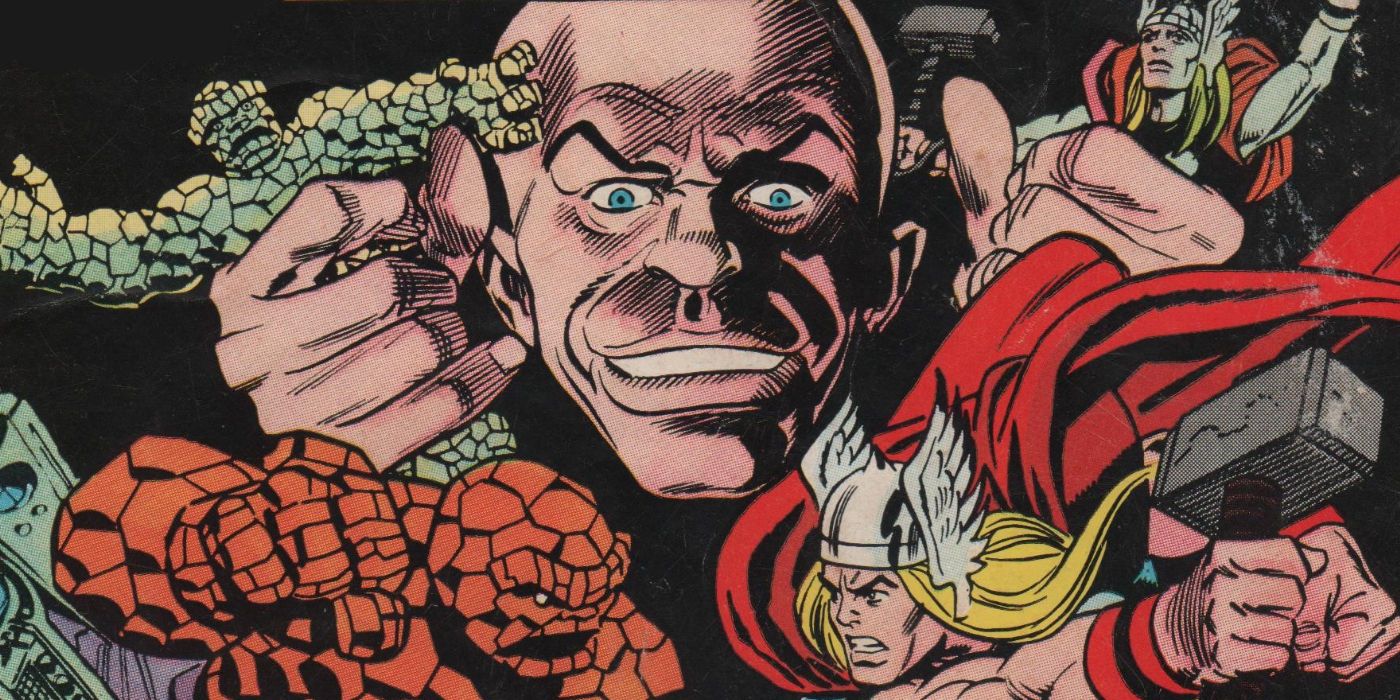 The Puppet Master attacks in Marvel Comics.