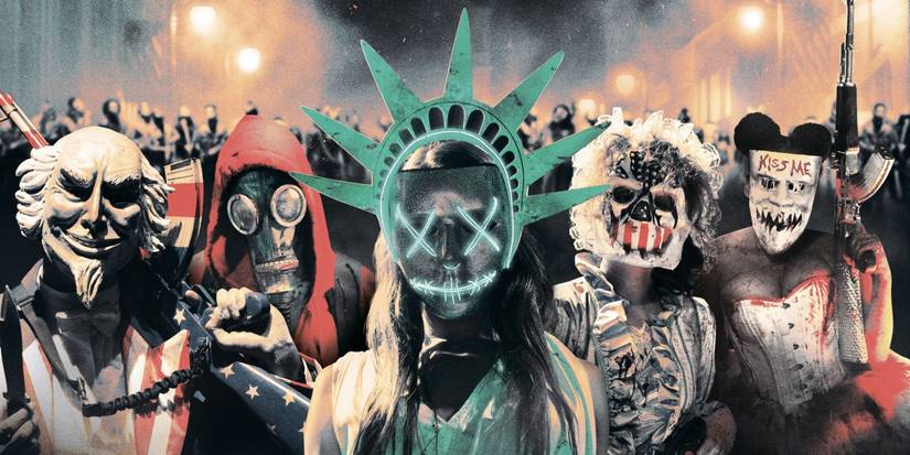 The Purgers in The Purge Election Year